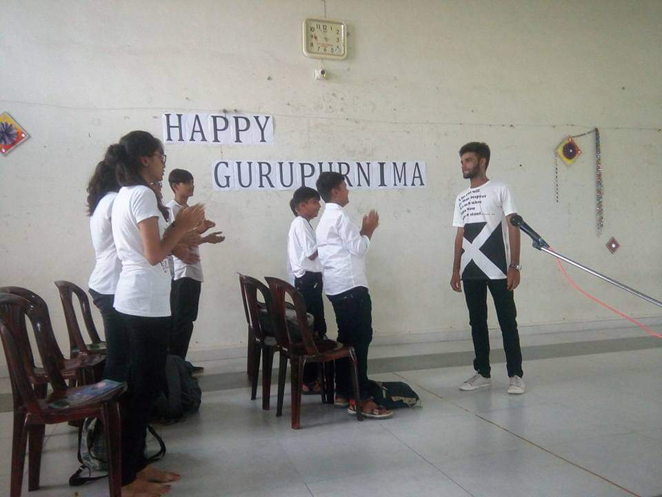 Gurupurnima Celebration ( Secondary & Higher Secondary Section)