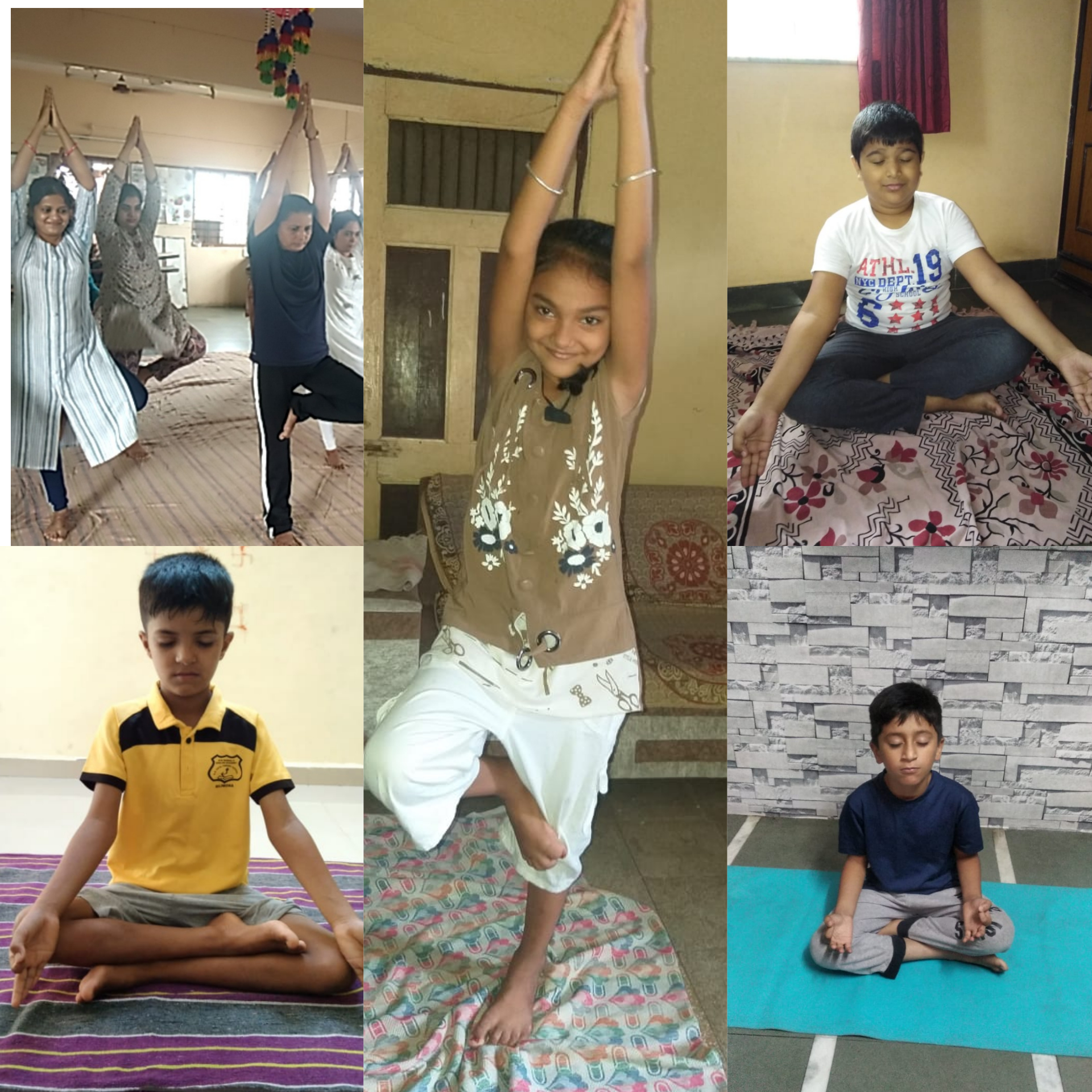 International Yoga Day celebration of primary section